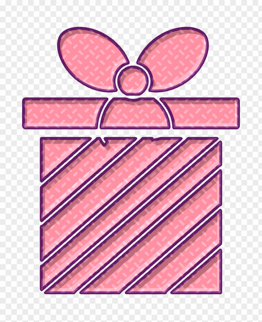 Paper Peach Christmas Icon Gift Giftbox PNG