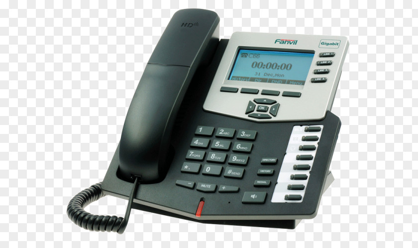 Rj9 VoIP Phone Telephone Session Initiation Protocol Voice Over IP PBX PNG