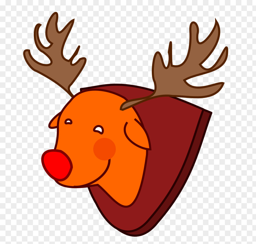 Rudolph Cliparts Reindeer Santa Claus Clip Art PNG