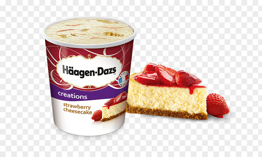 Strawberry Cheesecake Ice Cream Brittle Häagen-Dazs Dulce De Leche PNG