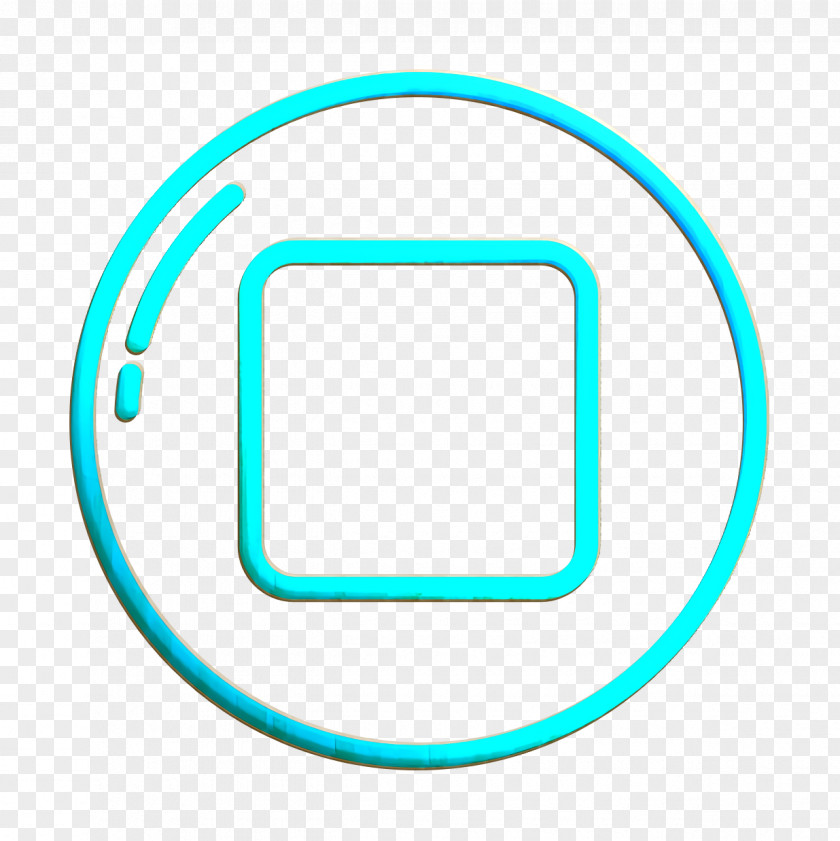 UI Icon Stop Button PNG