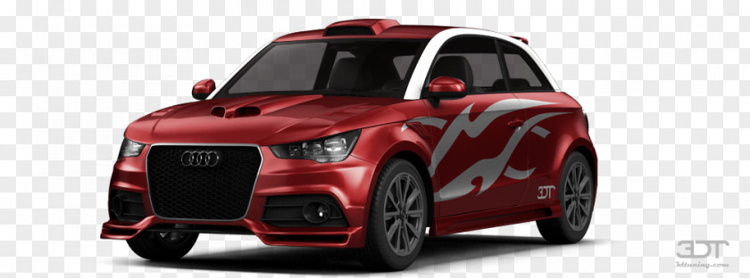 Audi A1 Compact Car Sport Utility Vehicle Alloy Wheel Sports PNG