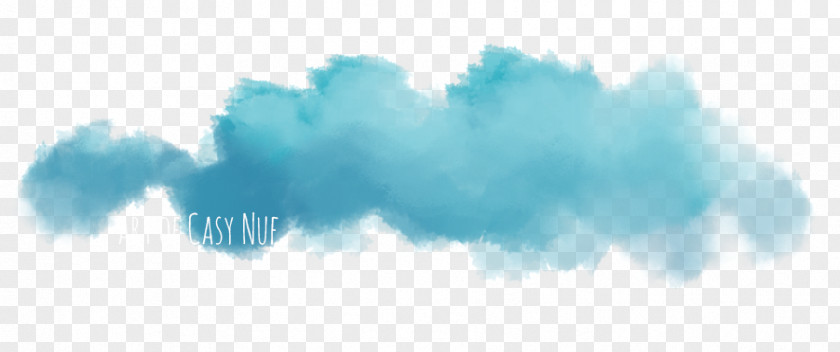 Baby Blue Banner Art Text PNG