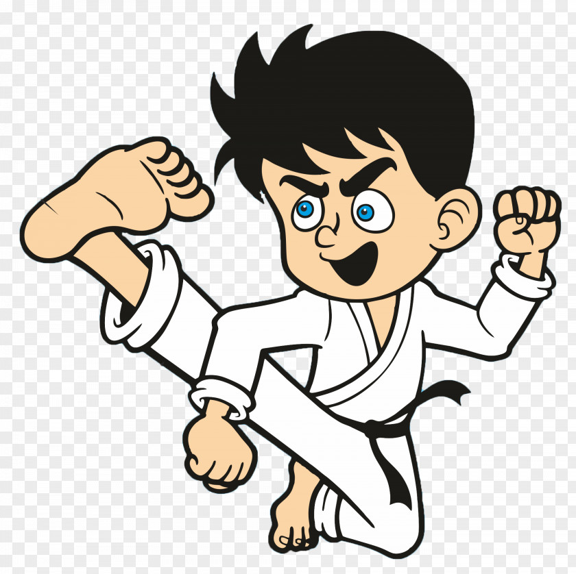 Karate Cartoon Royalty-free Clip Art PNG