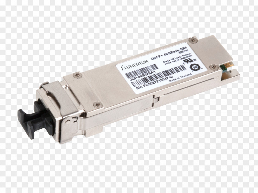 Optical Fiber Transceiver Multi-mode Small Form-factor Pluggable QSFP PNG