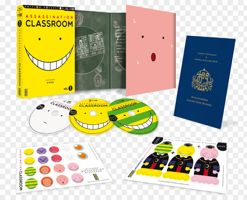 Season 2Assassination Classroom Blu-ray Disc Assassination 1 DVD PNG