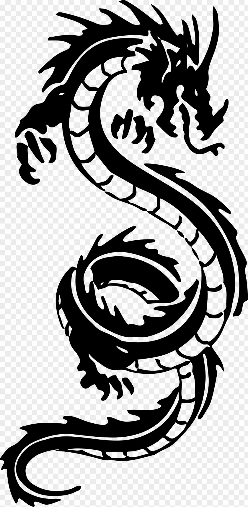 Dragon Zodiac Tattoo Chinese Clip Art PNG
