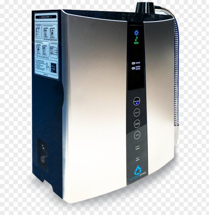 Health Water Ionizer Alkaline Diet Home Appliance PNG