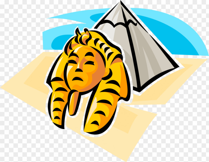 Tiger The Great Pyramid Of Giza Sphinx Egyptian Pyramids Clip Art PNG