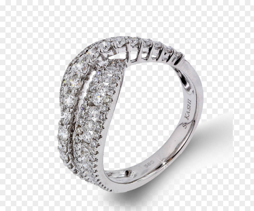 Curve Ring Wedding Silver Body Jewellery PNG