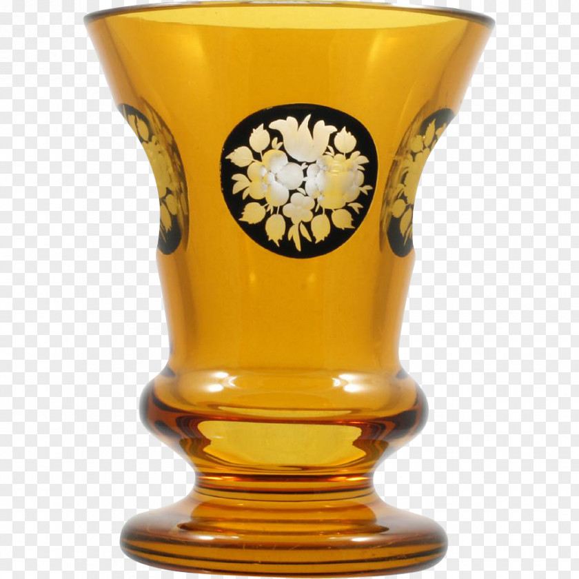 Glass Art Vase Vitreous Enamel PNG