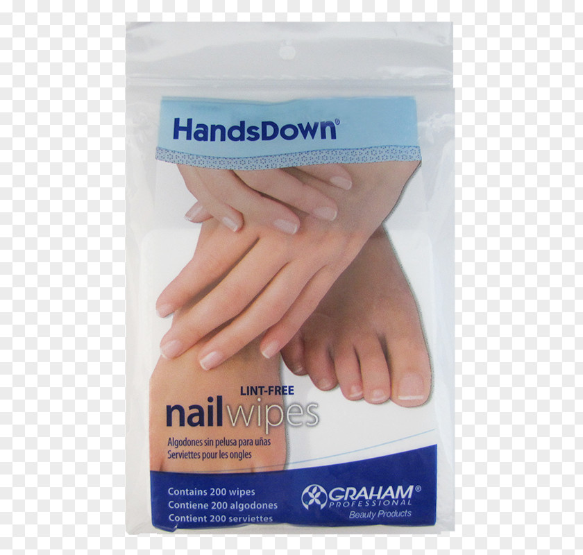 Nail Polish Manicure Hand Wet Wipe PNG