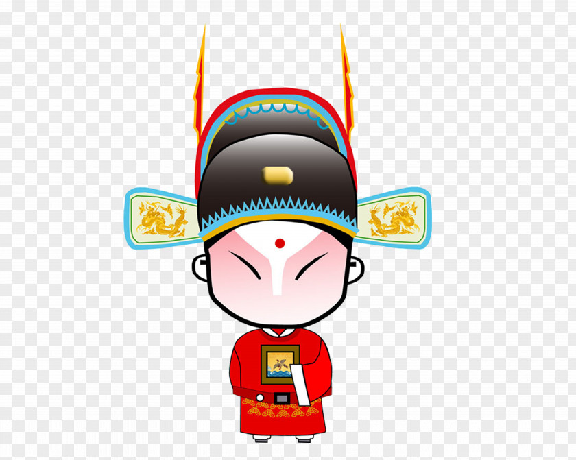 Opera Characters Beijing Peking Cartoon Chinese Piaoliao PNG