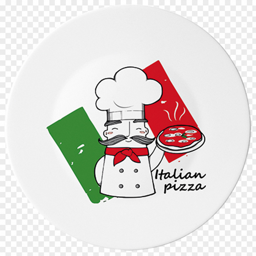Pizza Dish Plate Glass Chef PNG