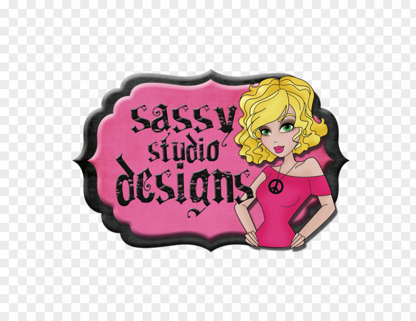 Sassy Hair Logo Design Ideas Clothing Accessories Illustration Pink M Font PNG