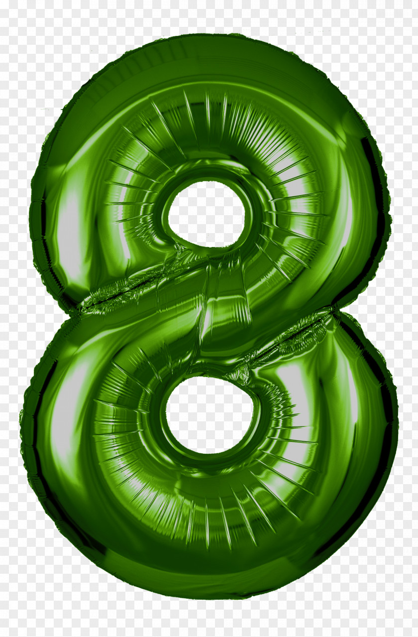 Balloon Green Toy Blue Red Numerical Digit PNG