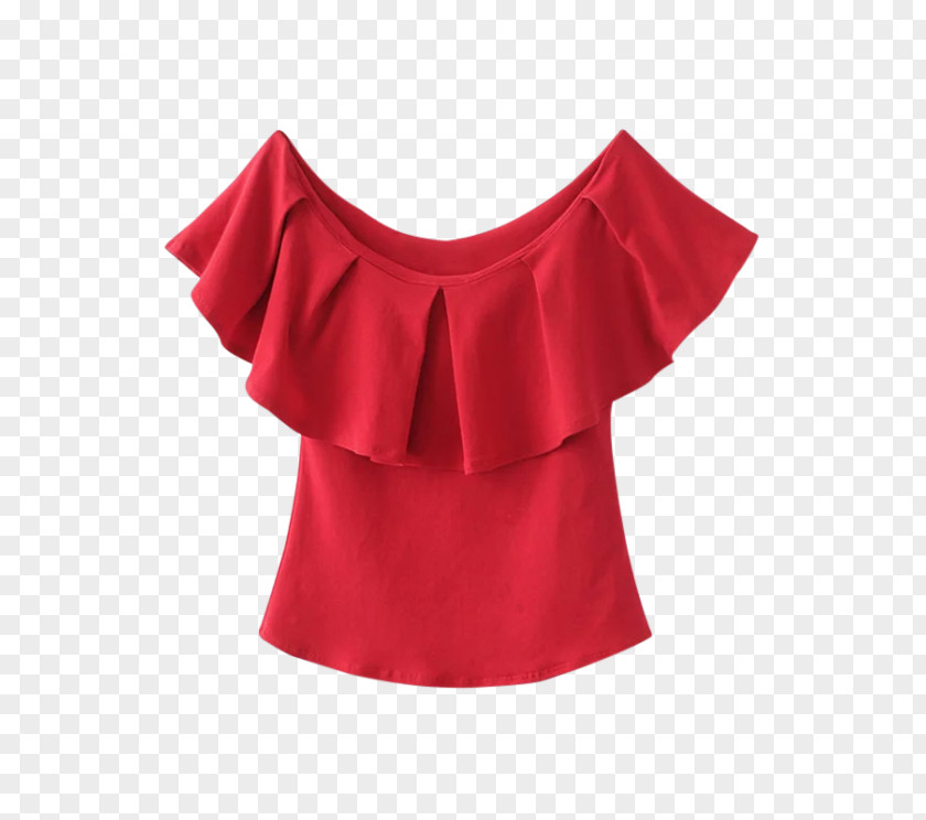 Clothes T-shirt Shoulder Sleeve Blouse Tube Top PNG