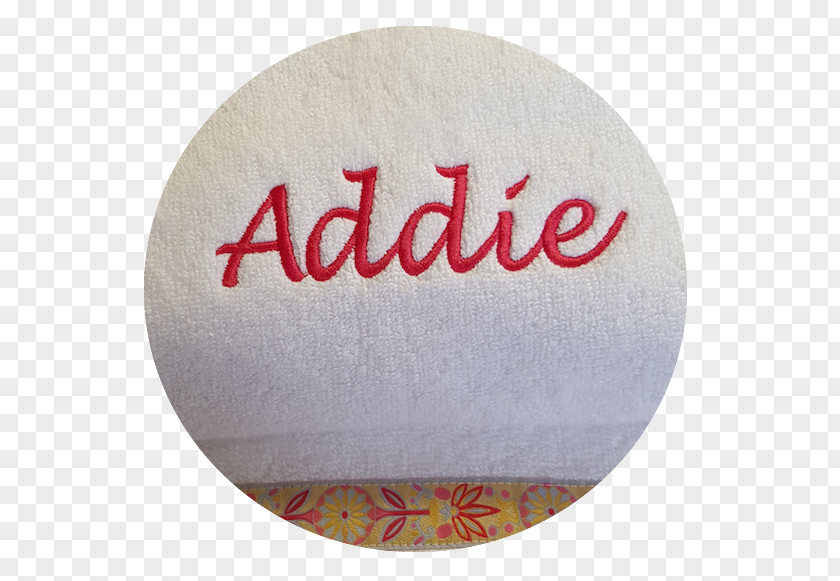 Embroidered Towels Font Brand PNG