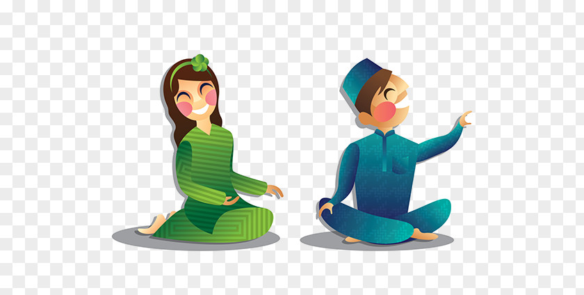 Hari Raya Cartoon Holiday Clip Art PNG