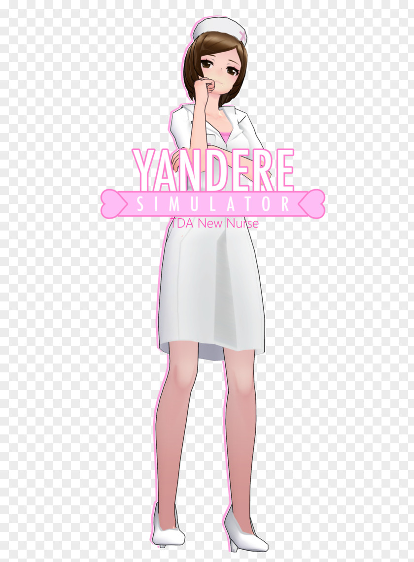 Hatsune Miku Nurse Uniform Nursing Yandere Simulator PNG