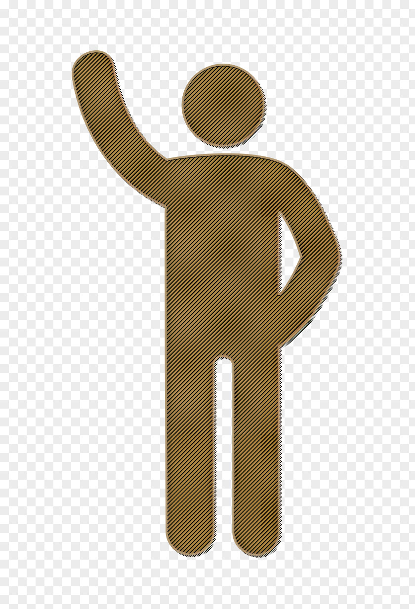 Hello Icon Arm Up Humans PNG