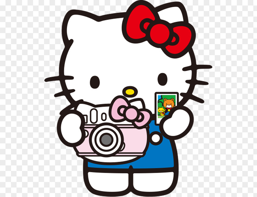 Hello Kitty Frames Camera Character Clip Art PNG