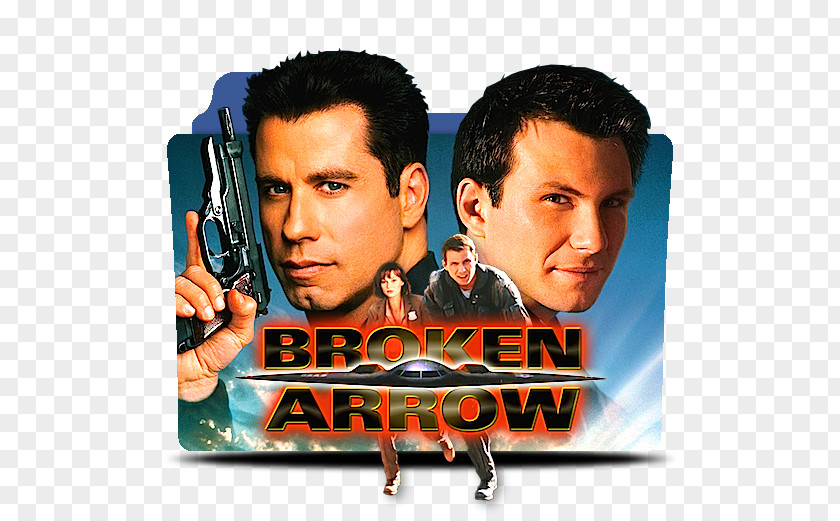 John Travolta Broken Arrow Samantha Mathis Maj. Vic 'Deak' Deakins Film PNG