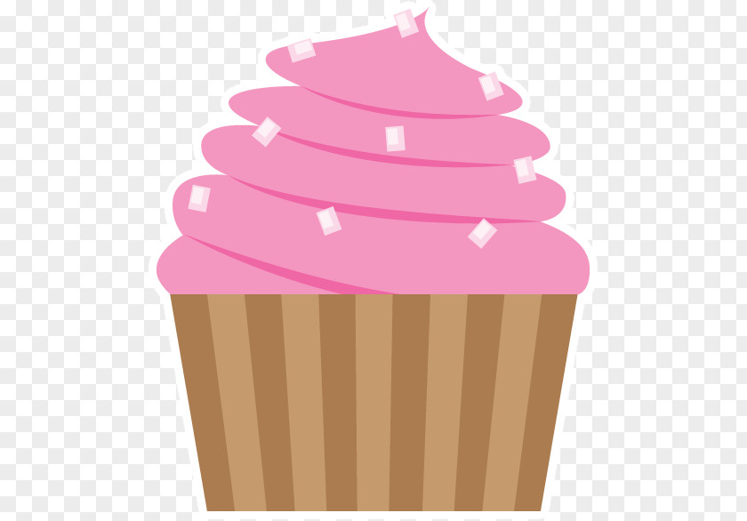 Strawberry Cupcake Flavor Ice Cream Buttercream PNG