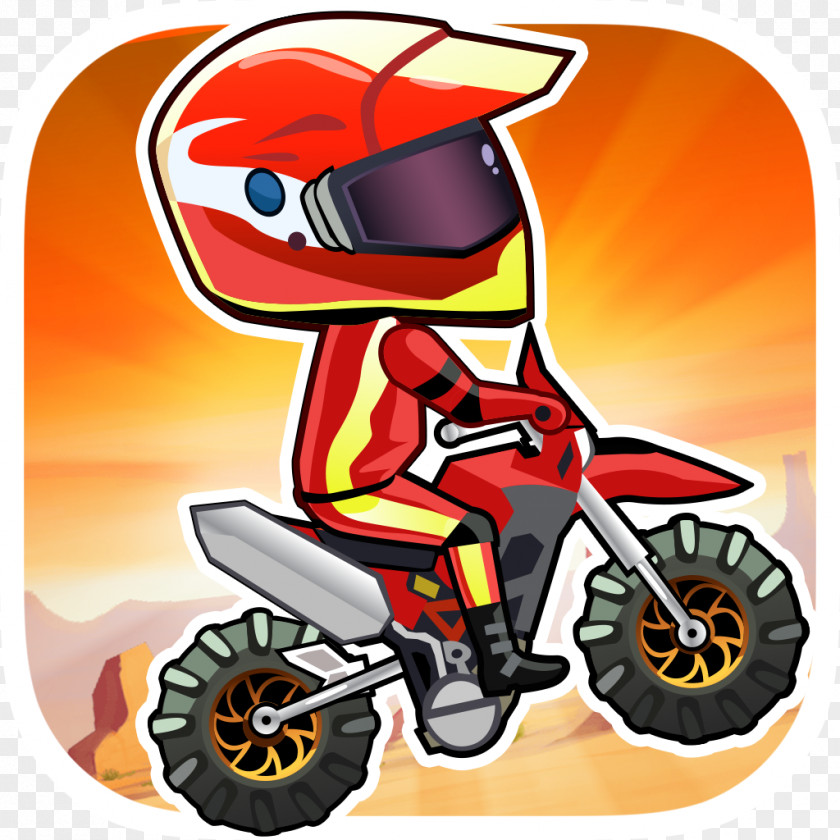 Ultimate Motocross Headgear Character Vehicle Clip Art PNG