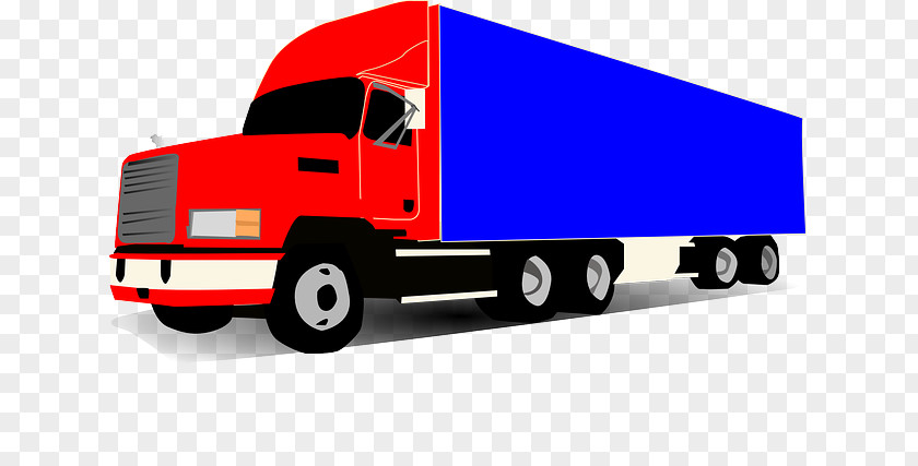 Adr Vector Clip Art Openclipart Graphics Free Content Semi-trailer Truck PNG