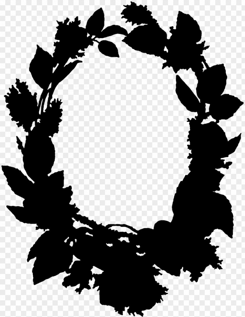 Clip Art Silhouette Pattern Branching PNG