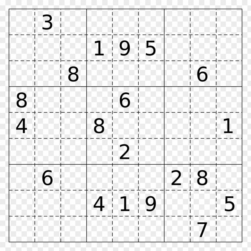 Killer Sudoku Riddle Jigsaw Puzzles Mind Games PNG
