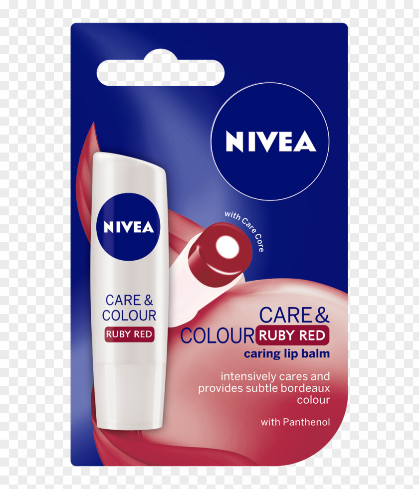 Lip Care Balm Lotion NIVEA Intensive Pflege Color PNG