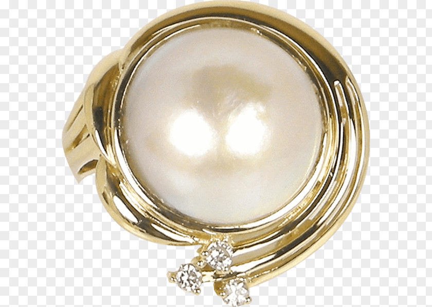 Pearl Diamond Material Body Jewellery PNG
