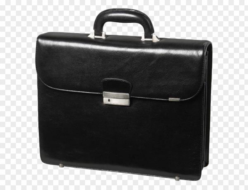 Suitcase Briefcase Leather Attaché PNG