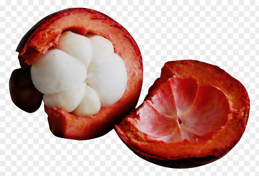Superfood Mangosteen Fruit PNG