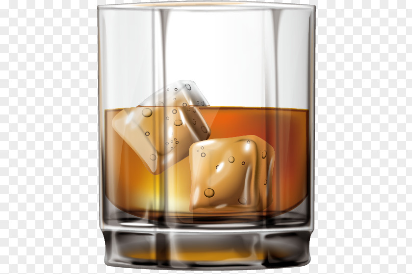 Vector Hand-painted Wine Glasses Single Malt Whisky Distilled Beverage Cognac Scotch PNG