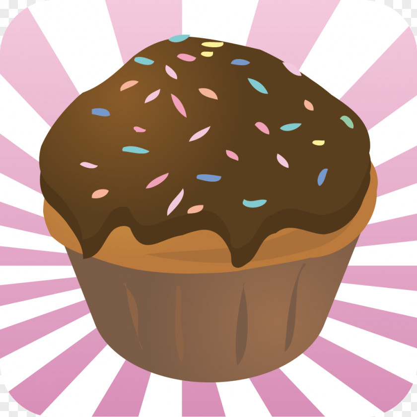 Watercolor Delicious Cake Muffin Cupcake Chocolate White Donuts PNG