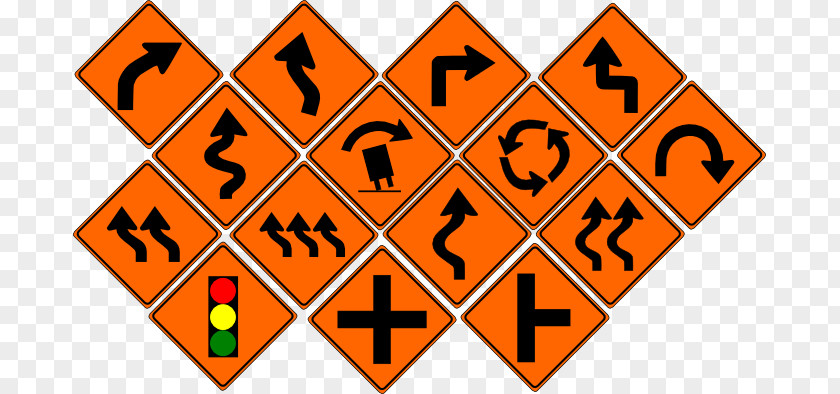 Construction Sign Triangle Point Leaf Clip Art PNG