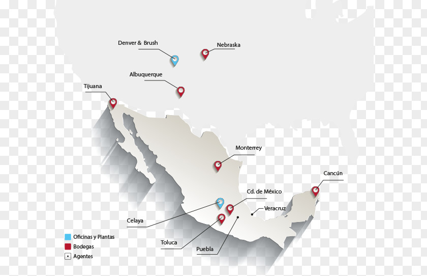 Map Mexico Paper Three-dimensional Space PNG
