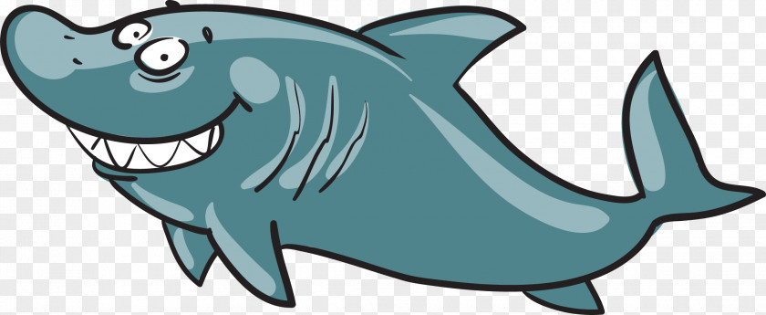 Smiling Shark Vector Painted Smiley Clip Art PNG