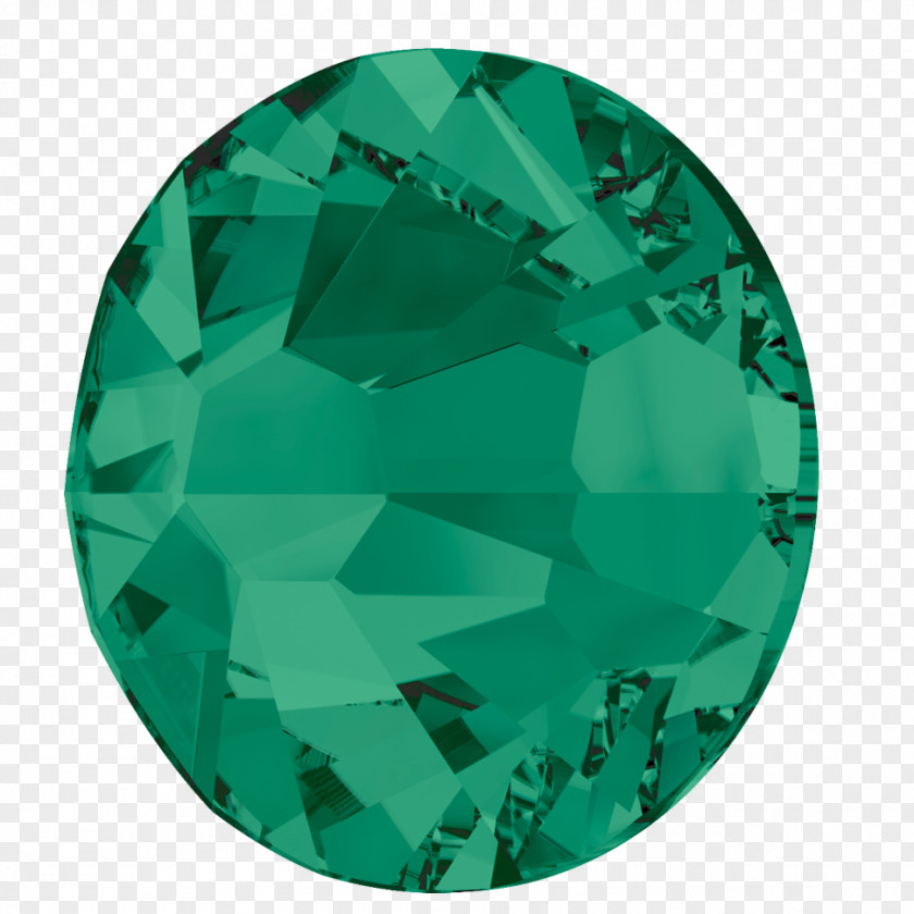Swarovski Emerald Earrings Imitation Gemstones & Rhinestones AG PNG