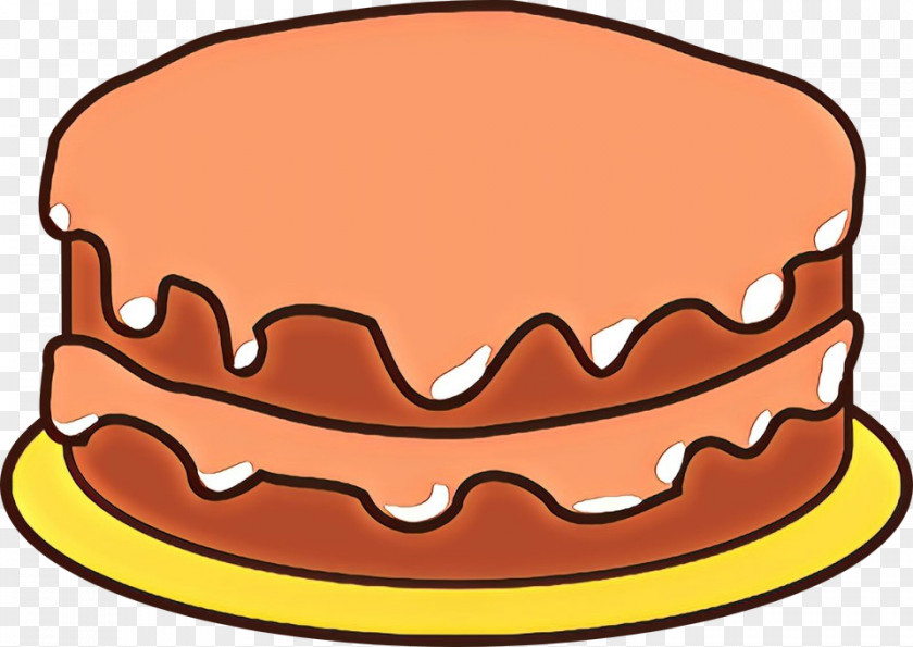 Baked Goods Cake Orange PNG