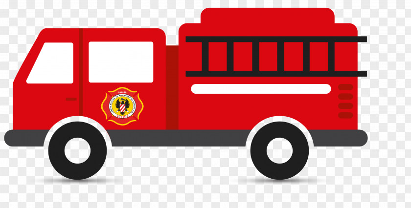 Car Fire Engine Firefighter PNG