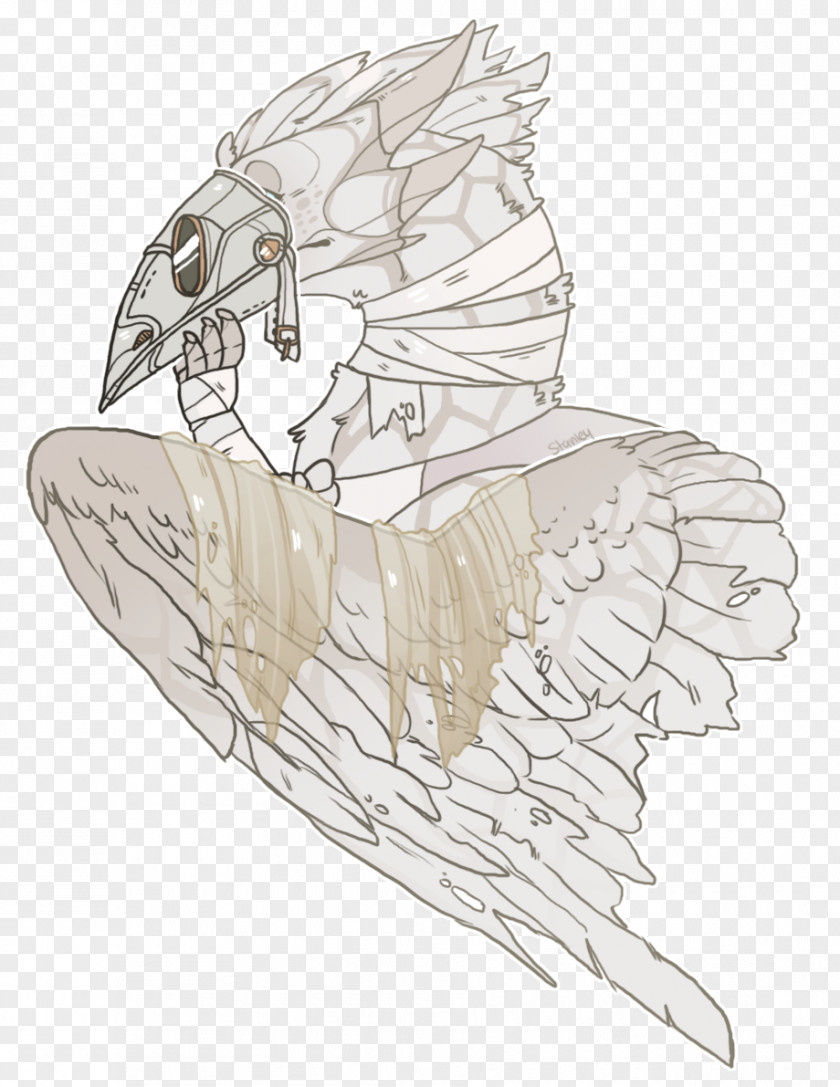 Chicken Sketch Illustration Bird Beak PNG