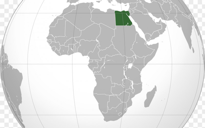 Egypt World Map First War PNG