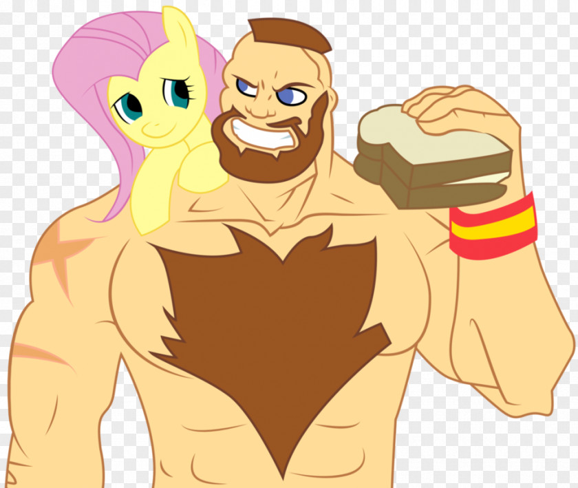 Hairy Vector Homo Sapiens Applejack Fluttershy Zangief PNG