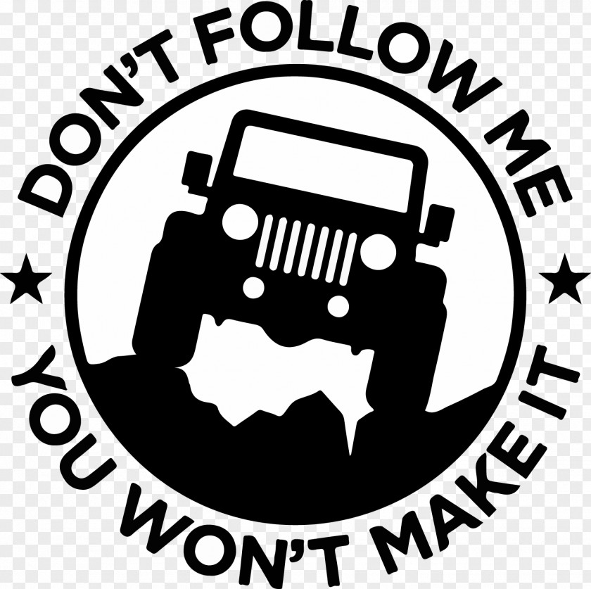 Jeep Wrangler Car Decal T-shirt PNG