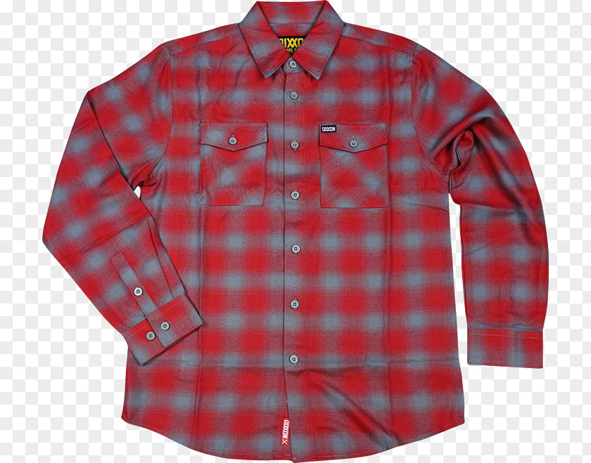 Men's Flat Material Flannel Tartan Dress Shirt Collar PNG