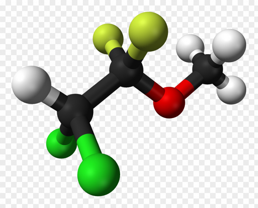 Methoxyflurane Halogenated Ether Chemical Formula Molecule PNG ether formula Molecule, chemical molecules clipart PNG